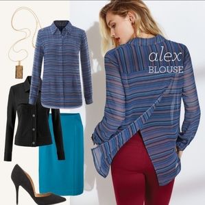 Cabi Alex button up blouse